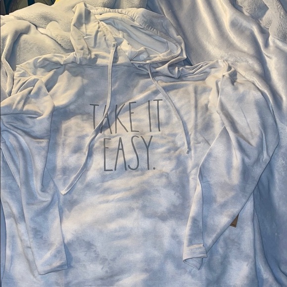 Rae Dunn “Take It Easy” Super Soft Hoodie - Picture 1 of 3